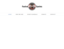 Tablet Screenshot of festivalofchariots.com